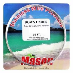Tackle World Mackay MASON DOWN UNDER SINGLE STRAND LEADER WIRE
