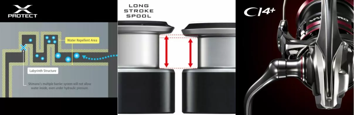 Tackle World Mackay SHIMANO VANFORD SPINNING REELS 6 Tackle World Mackay SHIMANO VANFORD SPINNING REELS - Image 4