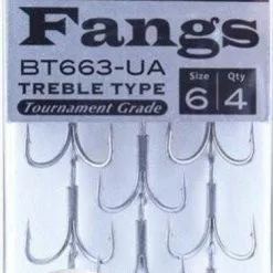 Tackle World Mackay BKK FANGS BT633 UA TREBLE HOOKS