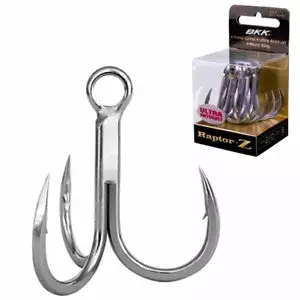 Tackle World Mackay BKK RAPTOR Z TREBLE HOOKS 3 Tackle World Mackay BKK RAPTOR Z TREBLE HOOKS