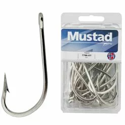 Tackle World Mackay Mustad 7766-DT Tarpon Hooks 25 Pack