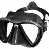 Tackle World Mackay Cressi Lince Black Silicone Mask -Cheap Reels Store 8022983025322 1