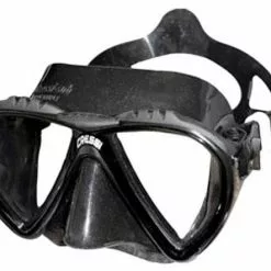 Tackle World Mackay Cressi Lince Black Silicone Mask