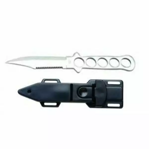 Tackle World Mackay Land & Sea Fancy Bowie Dive Knife 420SS 3 Tackle World Mackay Land & Sea Fancy Bowie Dive Knife 420SS