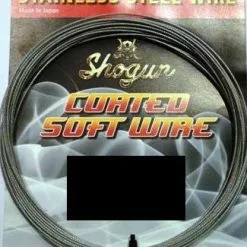 Tackle World Mackay SHOGUN 1X7 CLEAR COATED SOFT WIRE