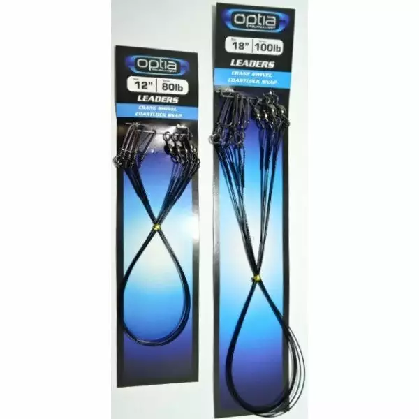 Tackle World Mackay OPTIA CRANE SWIVEL COASTLOCK SNAP LEADERS 3 Tackle World Mackay OPTIA CRANE SWIVEL COASTLOCK SNAP LEADERS