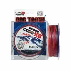 Tackle World Mackay DOG TOOTH CODE X8 JIGGING CASTING BRAID - MULTI COLOUR -Cheap Reels Store 9340191034646 1