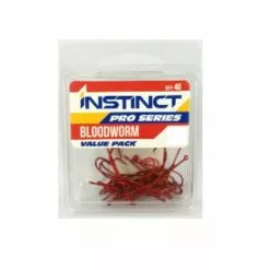 Tackle World Mackay Instinct Pro Series Bloodworm Value Pack Hooks