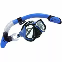 Tackle World Mackay Ningaloo Mask And Snorkel Set Red