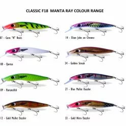 Tackle World Mackay Classic Lures F18 Mantary Lures