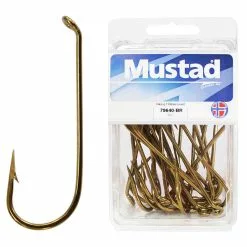 Tackle World Mackay Mustad 79640-BR Viking Hollow Point Hooks