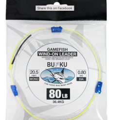 Tackle World Mackay BUKU GAMEFISH WIND ON MONOFILAMENT LEADER