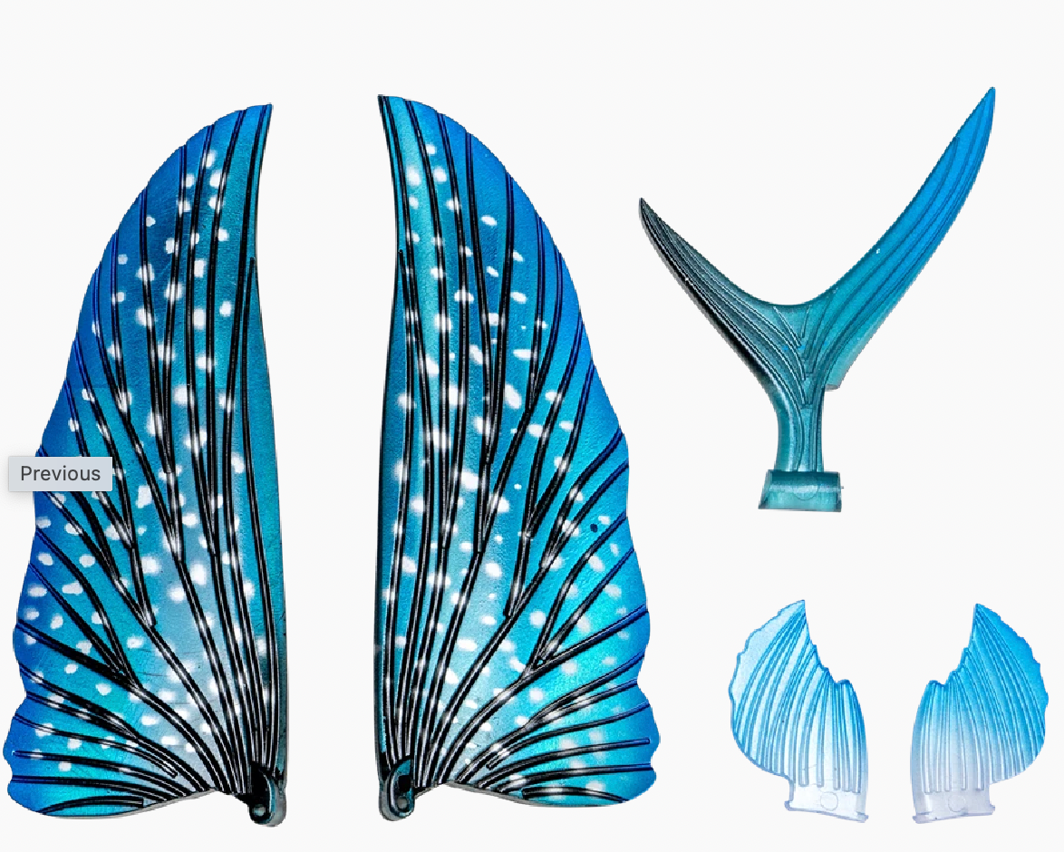 Tackle World Mackay NOMAD SLIPSTREAM FLYING FISH WING PACK 3 Tackle World Mackay NOMAD SLIPSTREAM FLYING FISH WING PACK