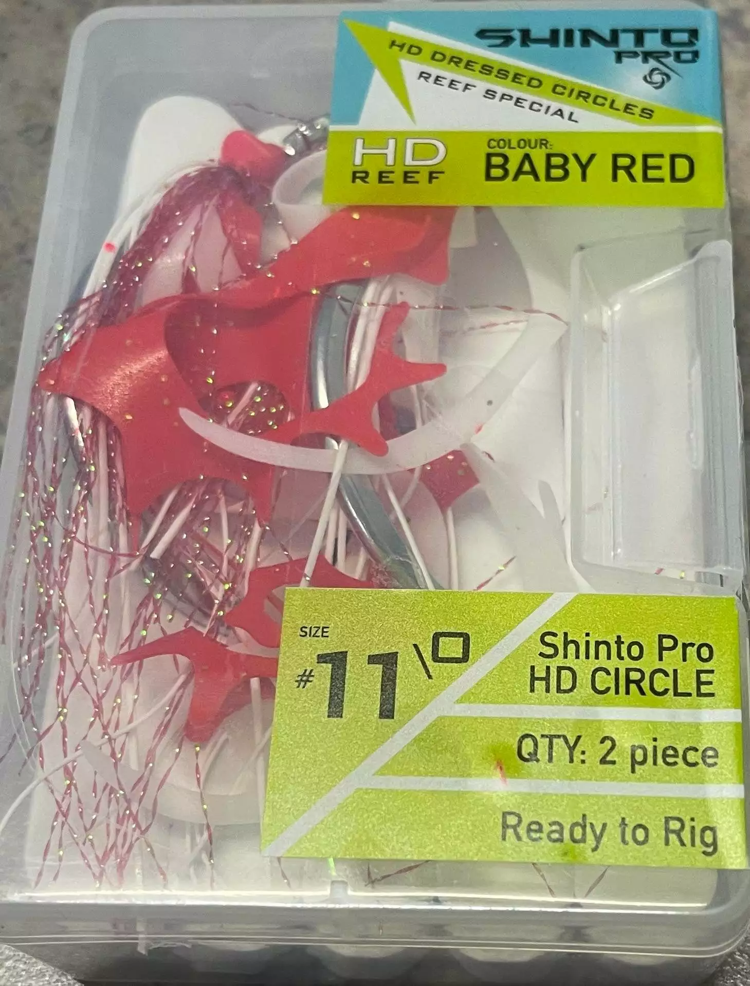 Tackle World Mackay Shinto HD Dressed Circles - Reef Special 2 Pack 4 Tackle World Mackay Shinto HD Dressed Circles - Reef Special 2 Pack - Image 2