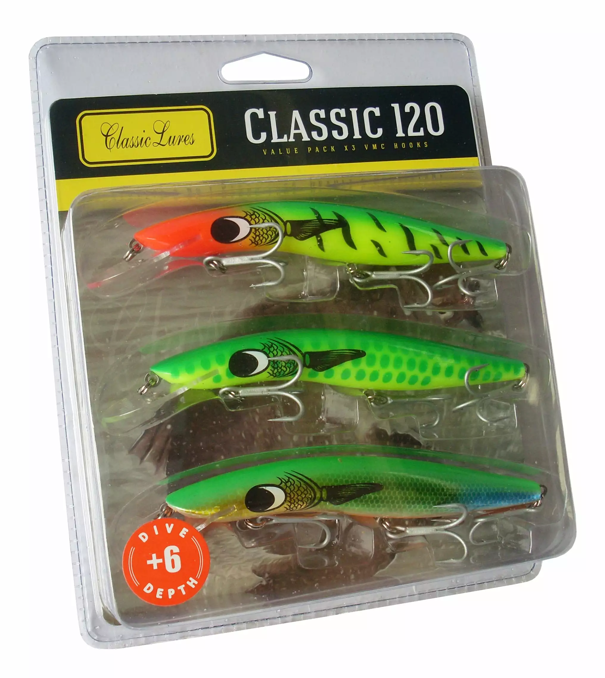 Tackle World Mackay Classic Barra 120+6 (3 Pack) 3 Tackle World Mackay Classic Barra 120+6 (3 Pack)