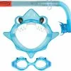 Tackle World Mackay Mirage Junior Mask And Snorkel Set -Cheap Reels Store crabblue
