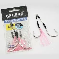 Tackle World Mackay Harbor Wire Twin Assist Hooks