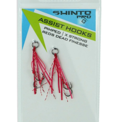 Tackle World Mackay Shinto Assist Hooks- Pimped X Strong -Cheap Reels Store redfinessepimp