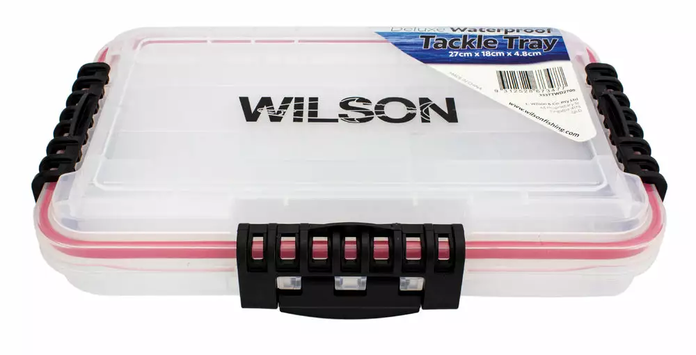 Tackle World Mackay WILSON DELUXE WATERPROOF TACKLE BOX 3 Tackle World Mackay WILSON DELUXE WATERPROOF TACKLE BOX